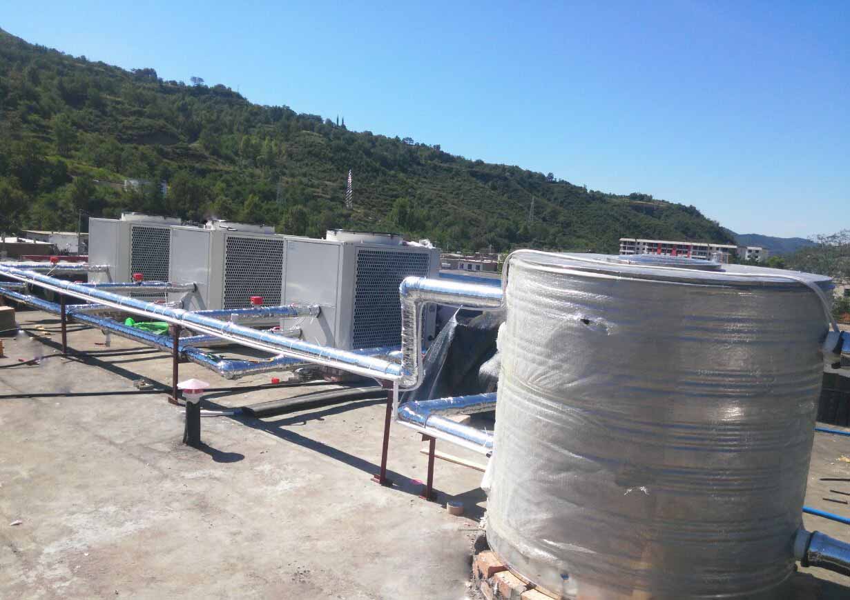 三層樓如何共用一個熱水器呢？空氣能「熱水方案」幫到你